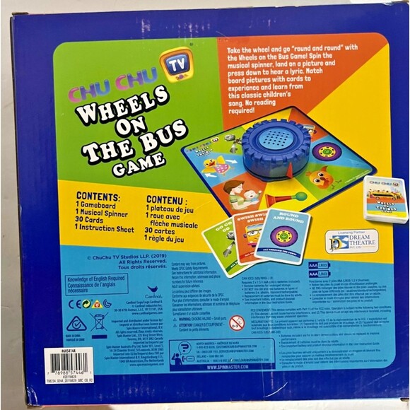 NEW Wheels on the Bus Matching Game Brand NEW! - Picture 2 of 4